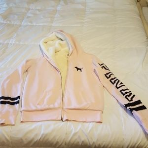 Pink Victoria's Secret jacket