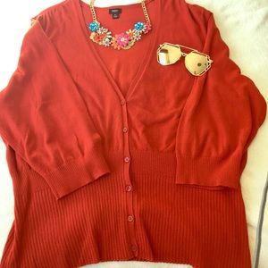 3/4 sleeve cardigan