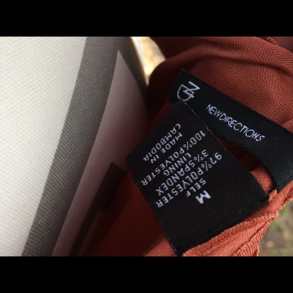 New Directions Size M Womans Shirt Polyester - Picture 6 of 6