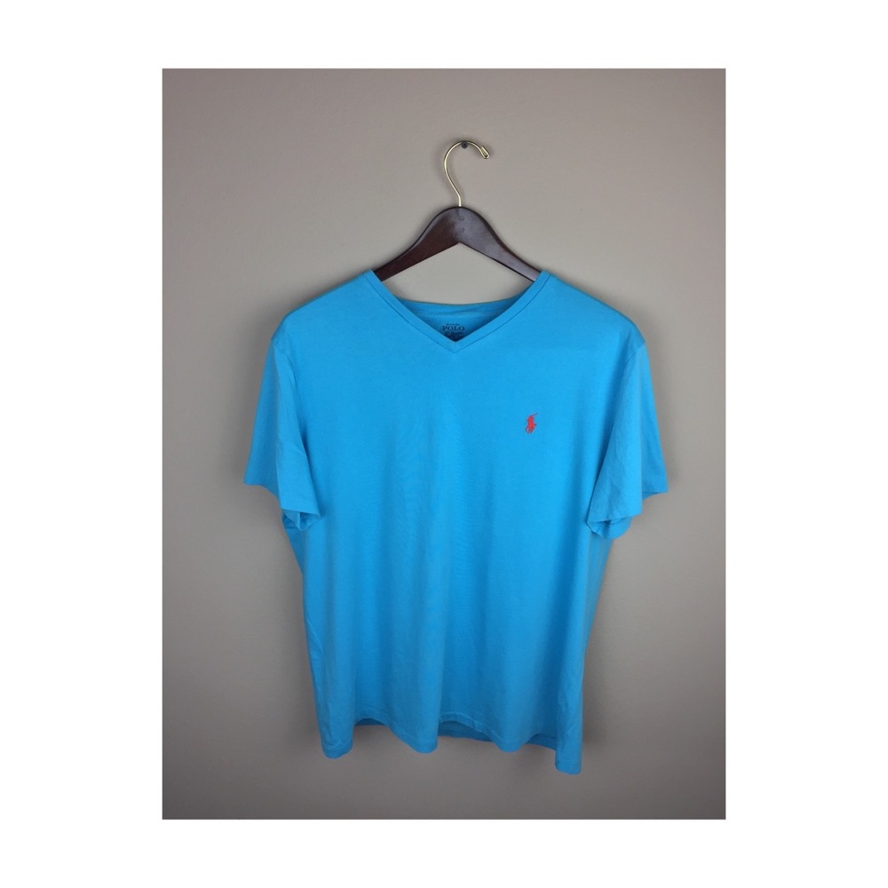 GREAT LIGHT-BLUE POLO SHIRT