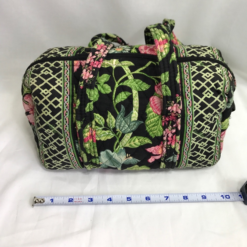 Vera Bradley small duffle Botanica print