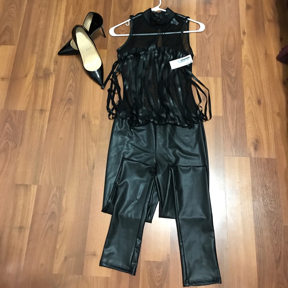 Sexy Style Black Jumpsuit