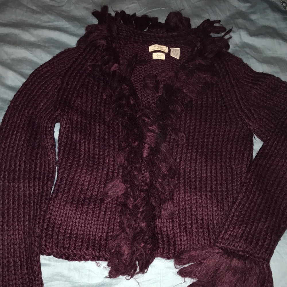 Kenji natural plum sweater