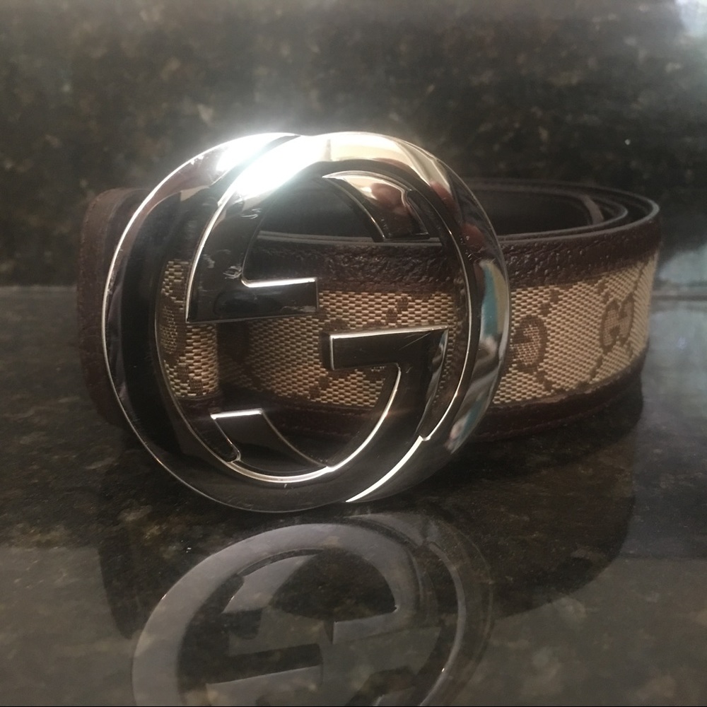Authentic Gucci Interlocking GG Belt