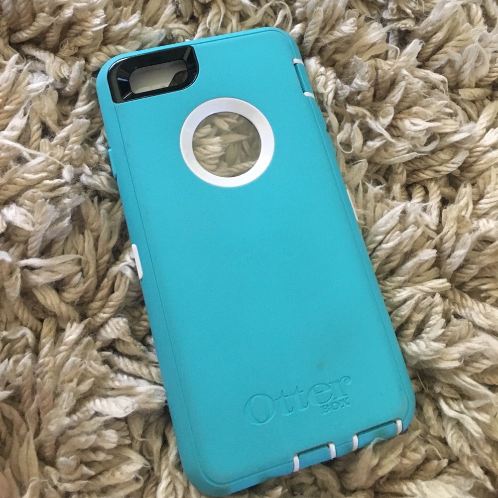 Guc Teal otterbox case for iPhone 6s