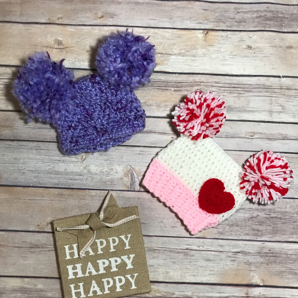 !!!REDUCED!! GREAT for a PHOTO SHOOT! 0-3Mo HATS!