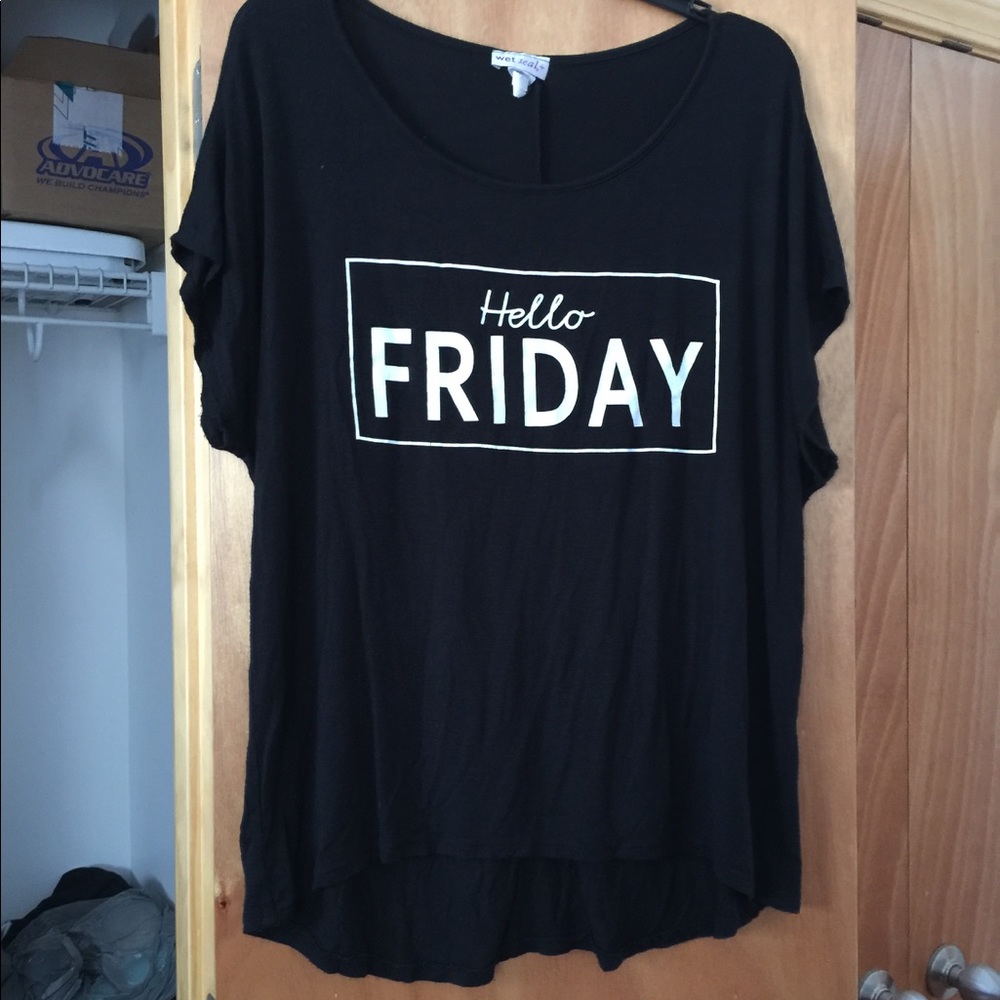 Wet Seal, Hello Friday, Loose Tee