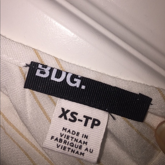 BDG Charlotte Yarn Dyed Striped Slip Dress - Picture 2 of 2