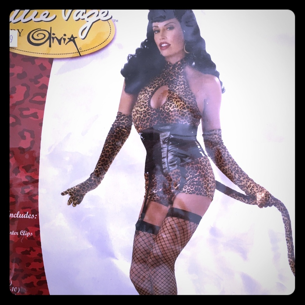 Sexy Bettie Page Cat Costume