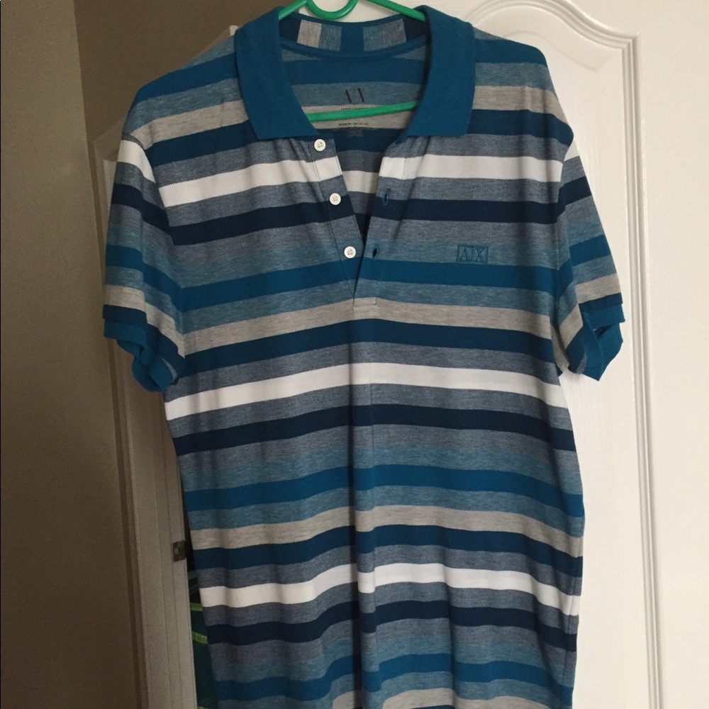 armani exchange polo