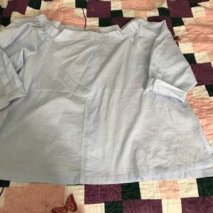 Loft off the shoulder top