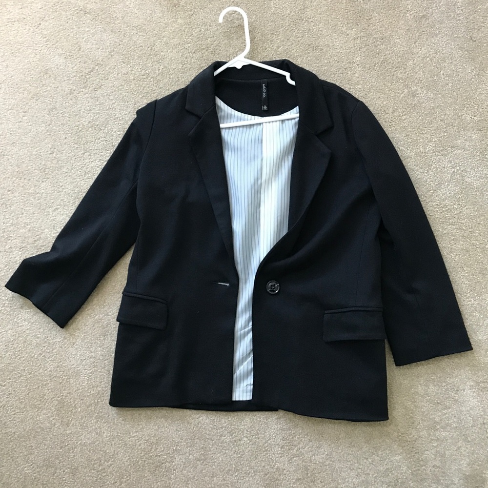 Black blazer