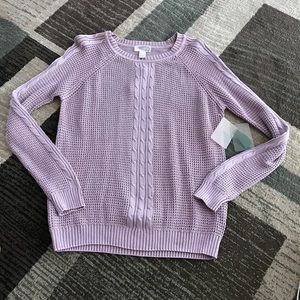 Women’s purple sweater