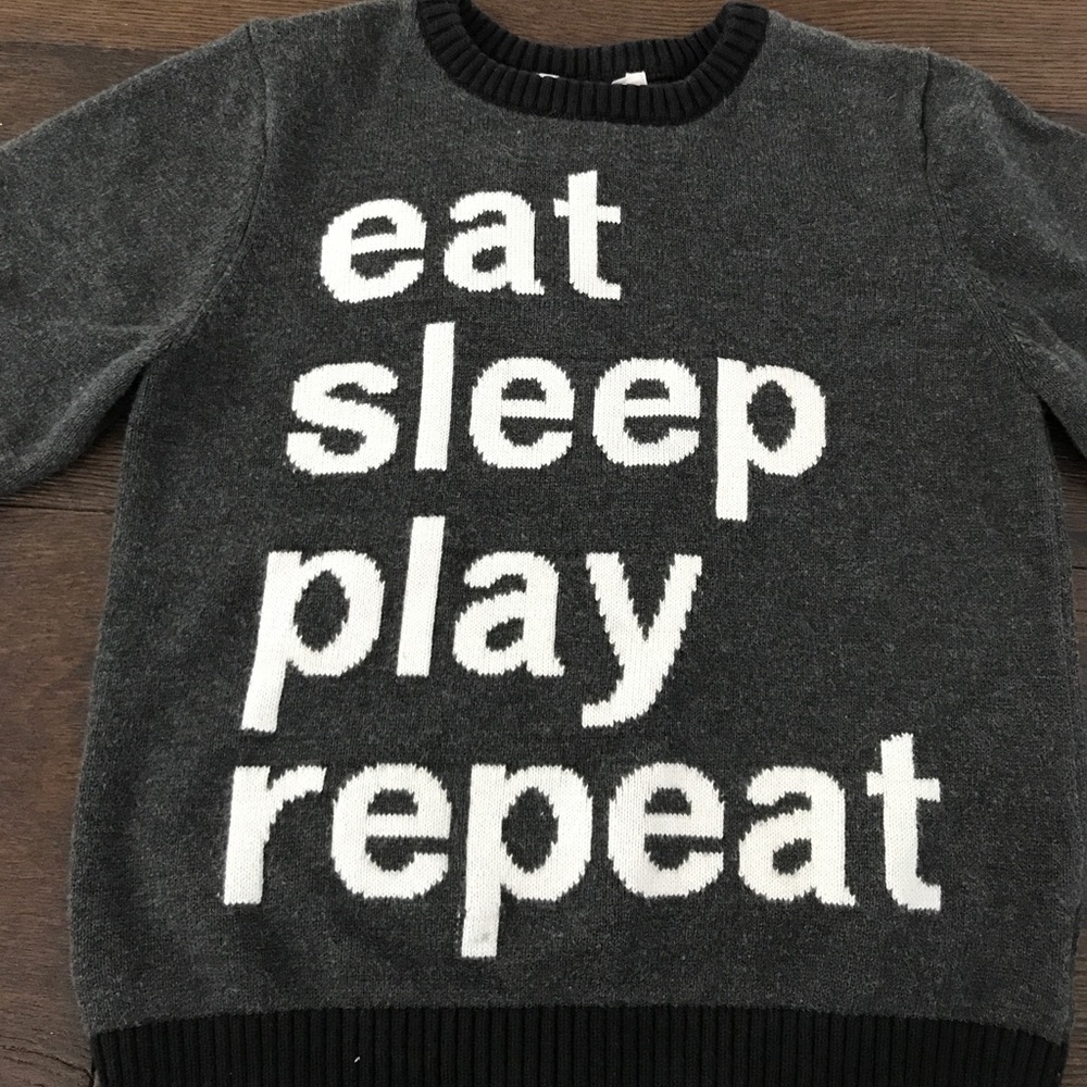 Gray H & M Sweater