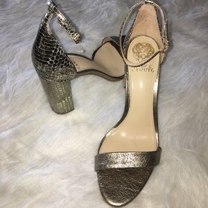 Vince Camuto Mairana Leather Heels NWOB
