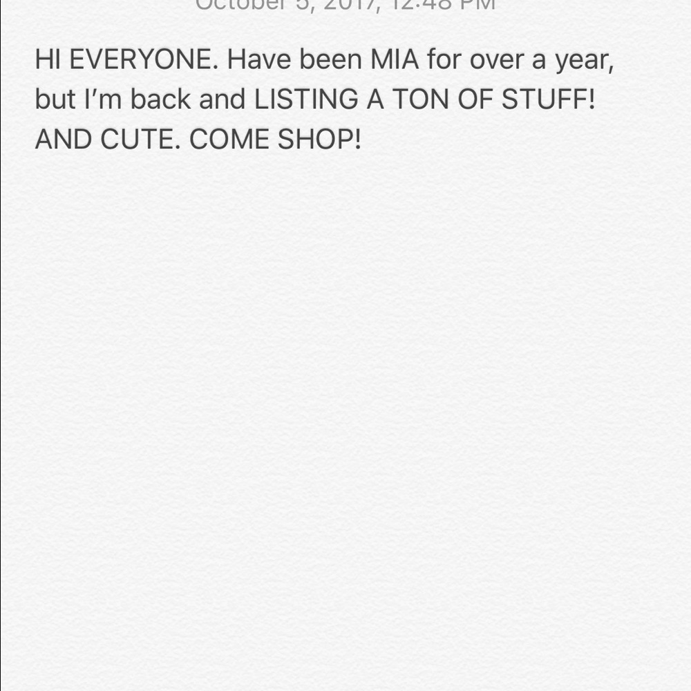 COME SHOP!! ACCEPTING OFFERS!!