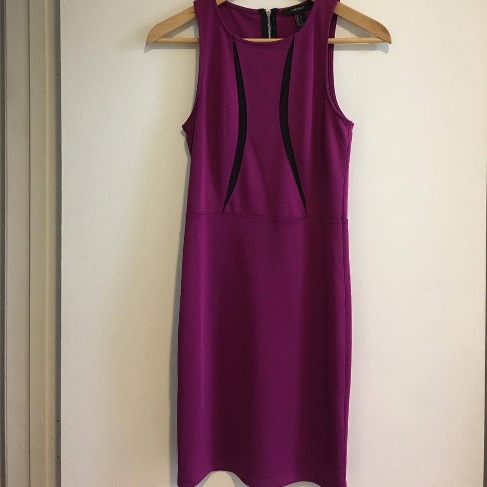 Magenta dress