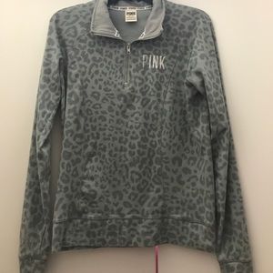 Victoria's Secret PINK half zip sweatshirt