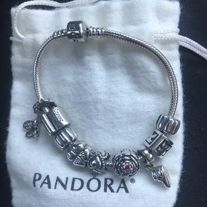 Pandora Bracelet with charms