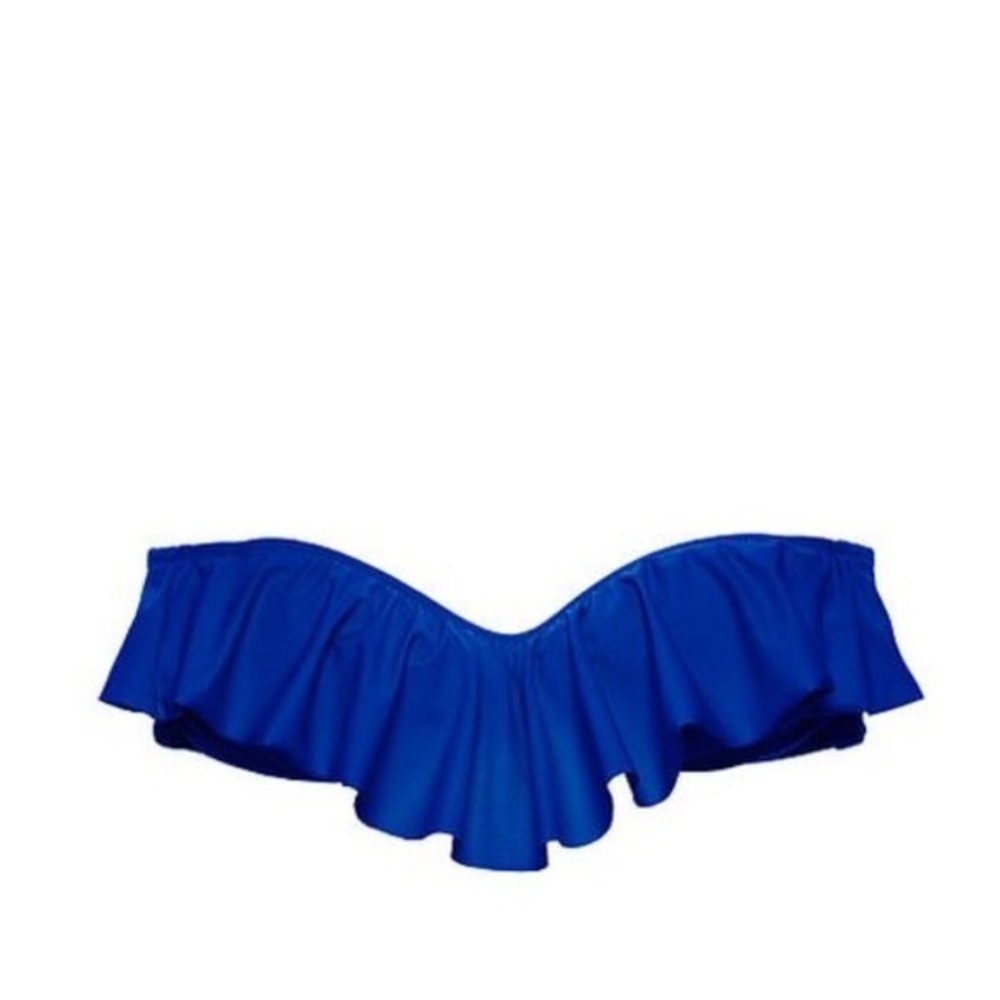 Victoria’s Secret Flounce Bandeau Swim Top