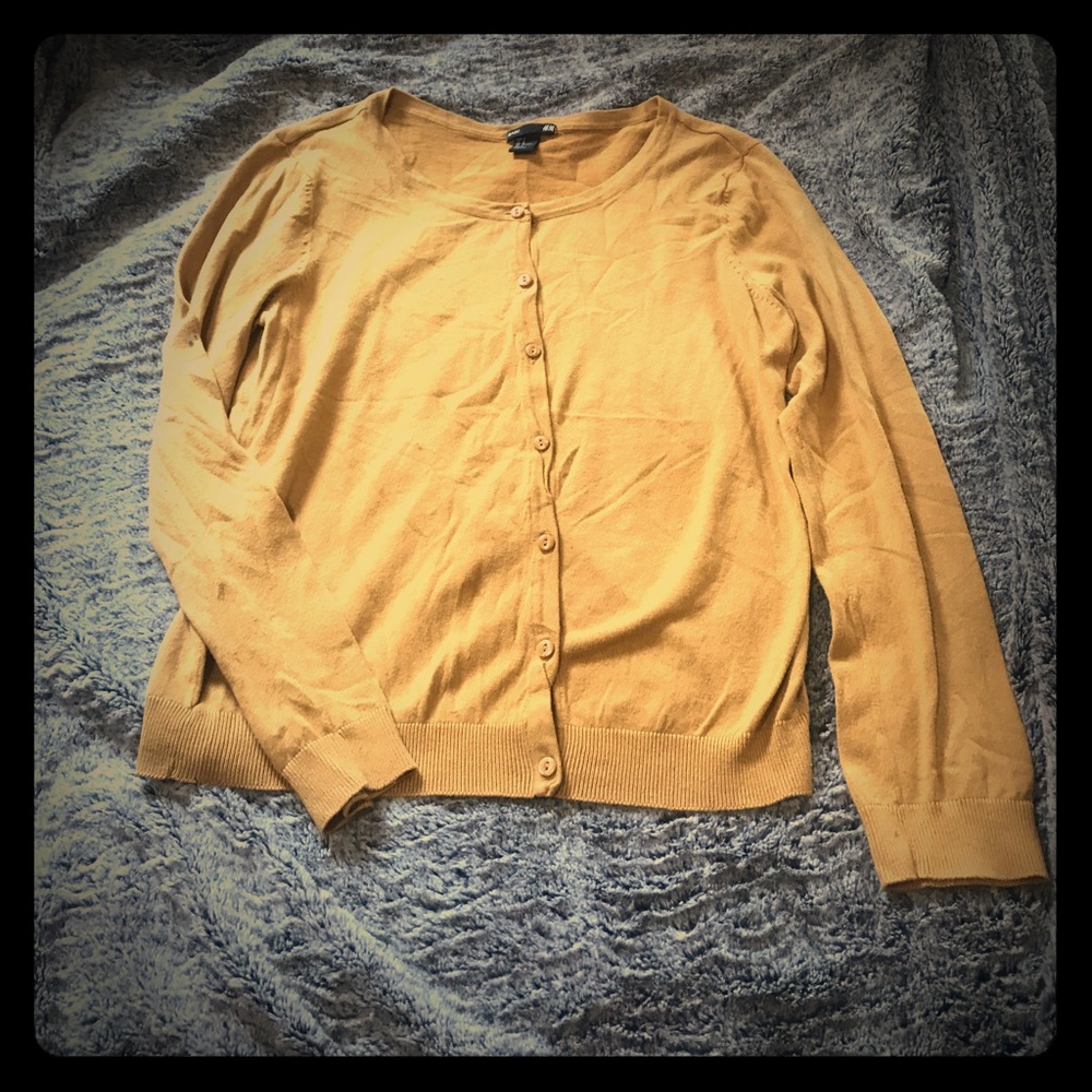 H&M Golden Yellow Sweater