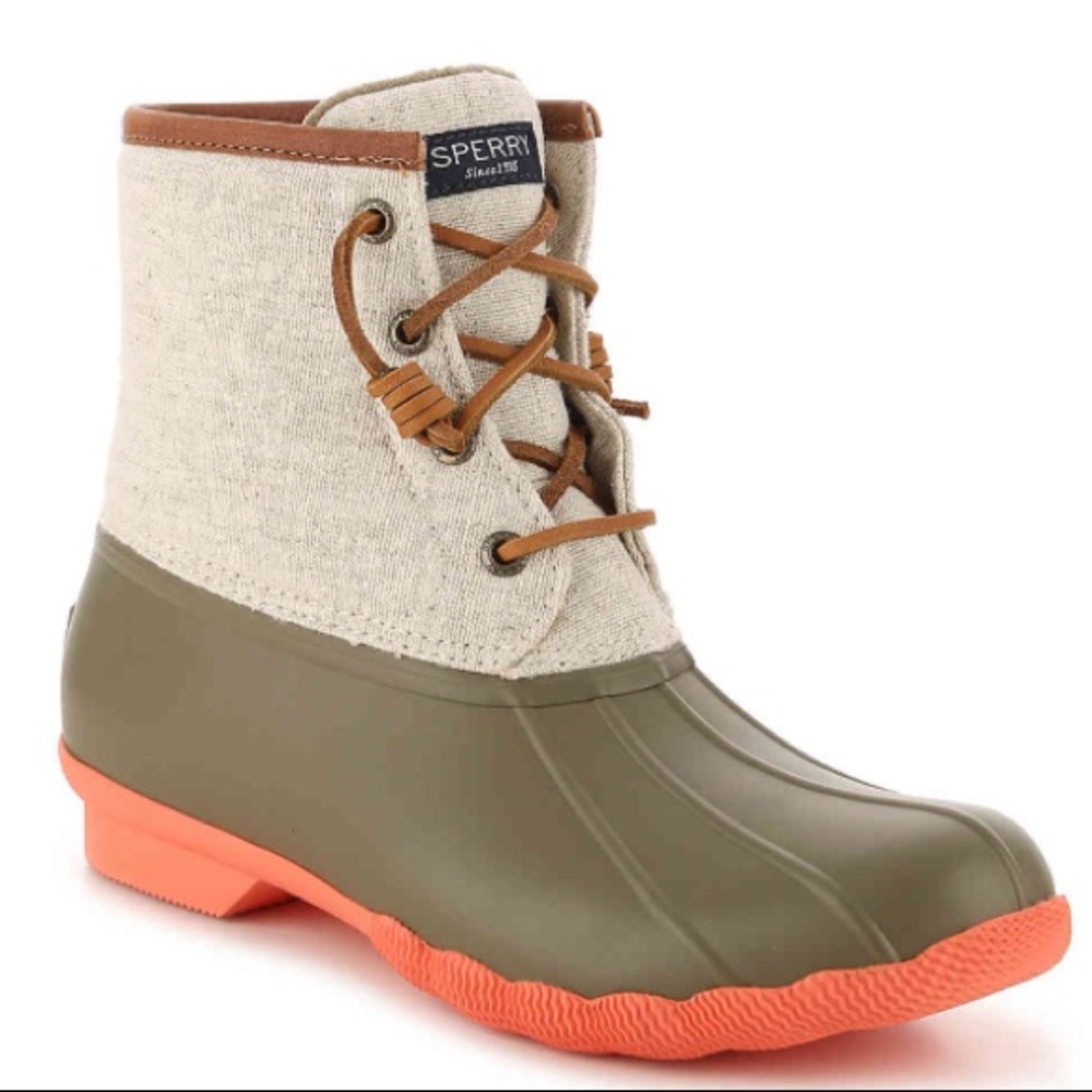 Sperry Top-Sider Saltwater Canvas Duck Boot