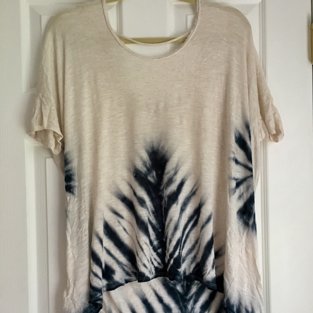 Free People tie dye tee