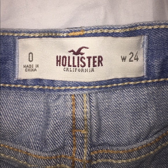 Hollister high rise denim shorts - Picture 2 of 2