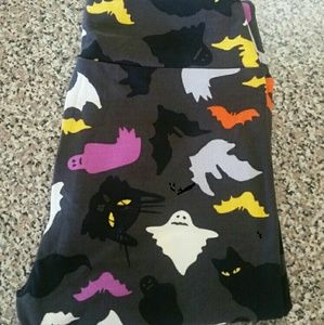 Lularoe Halloween Ghost Leggings OS
