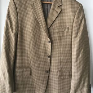 Michael Kors Luxury Tan Men's Sport Jacket - 42R