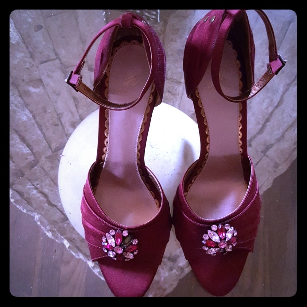 Burgundy Shoes
