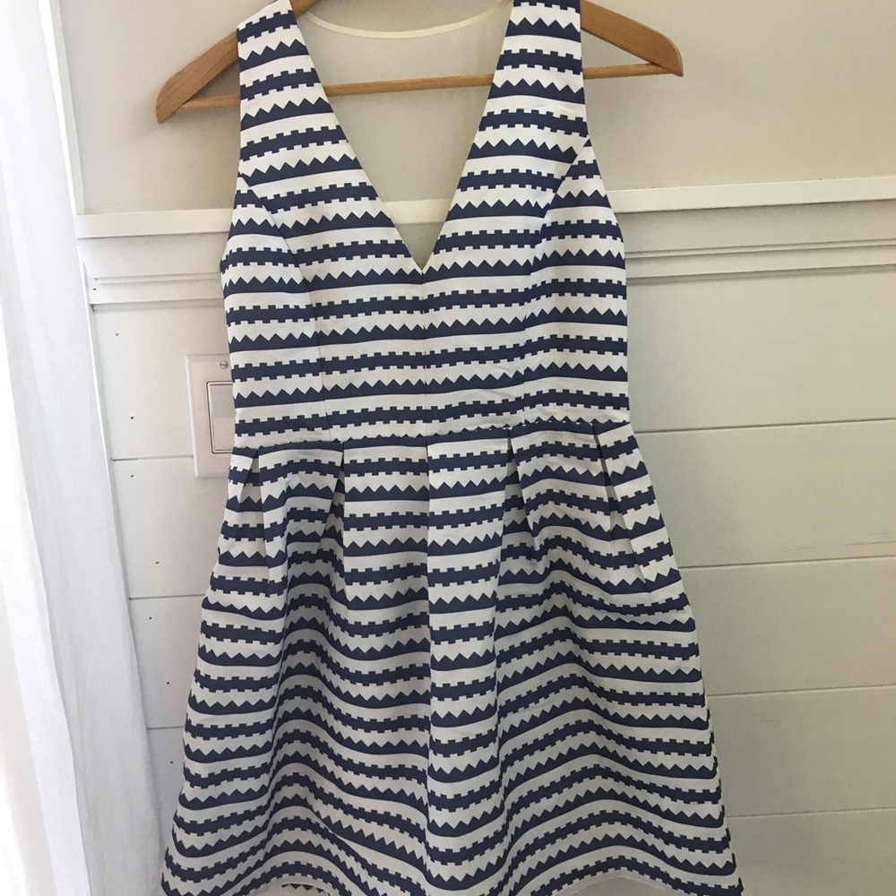 Zig zag event dress