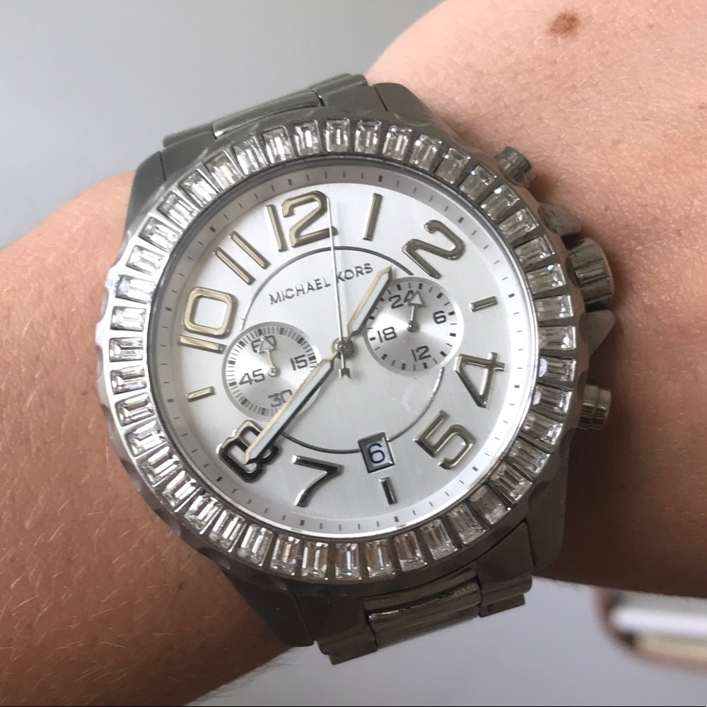 Slightly worn Michael kors watch