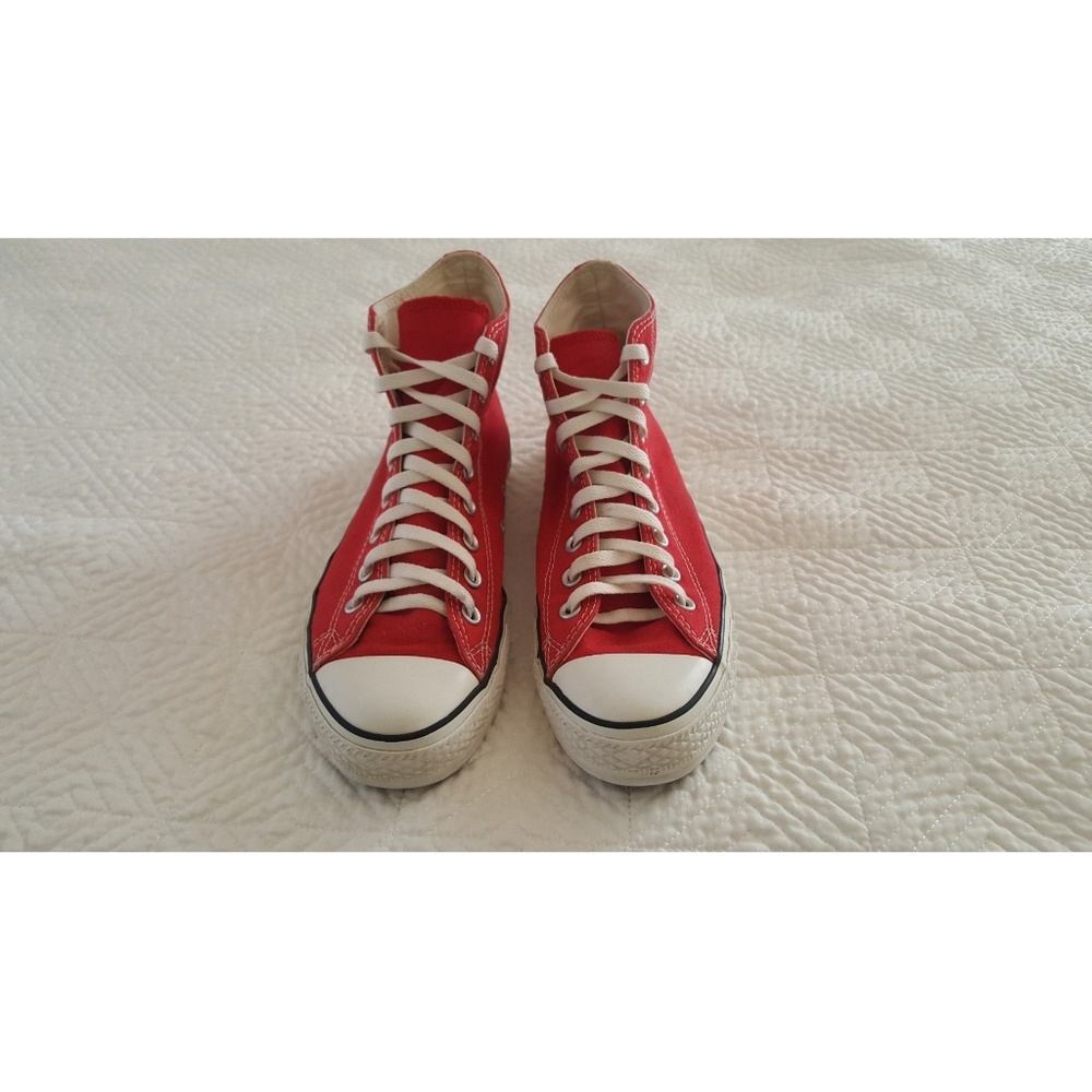 Red High-Top Converse