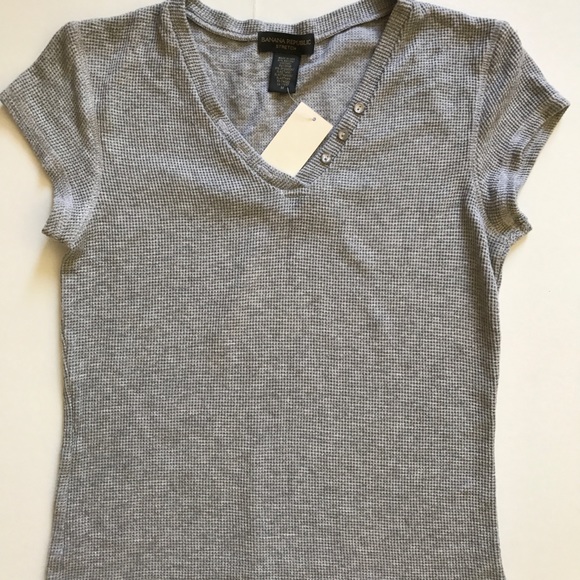 Banana Republic Tops - 👚 BANANA REPUBLIC heather gray top NWT