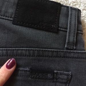 Joe's Jeans Skirts - Joe's Jeans Black Denim Step Hem Skirt Joe's Jeans Skirts - Joe's Jeans Black Denim Step Hem Skirt
