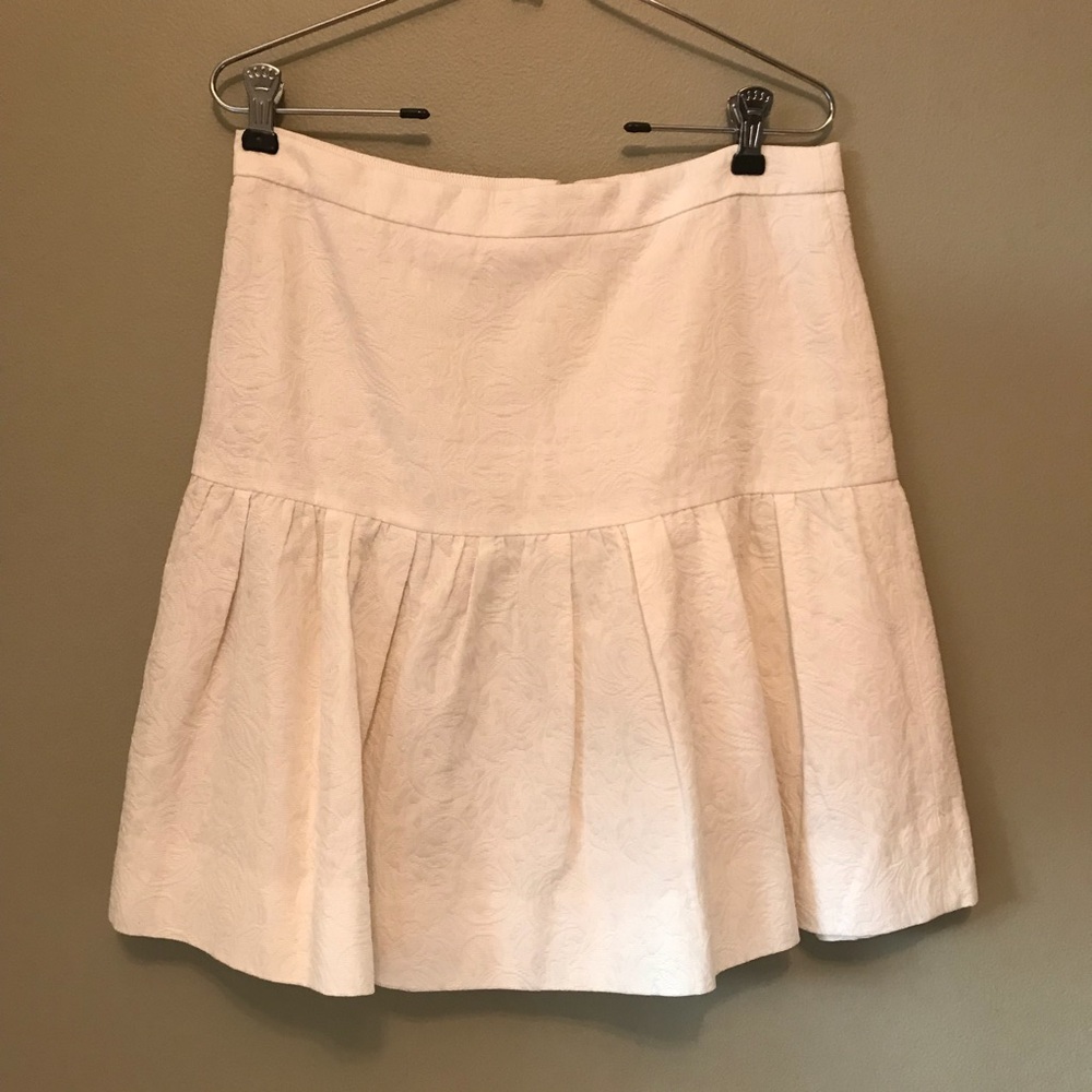 [J. Crew] White Skirt