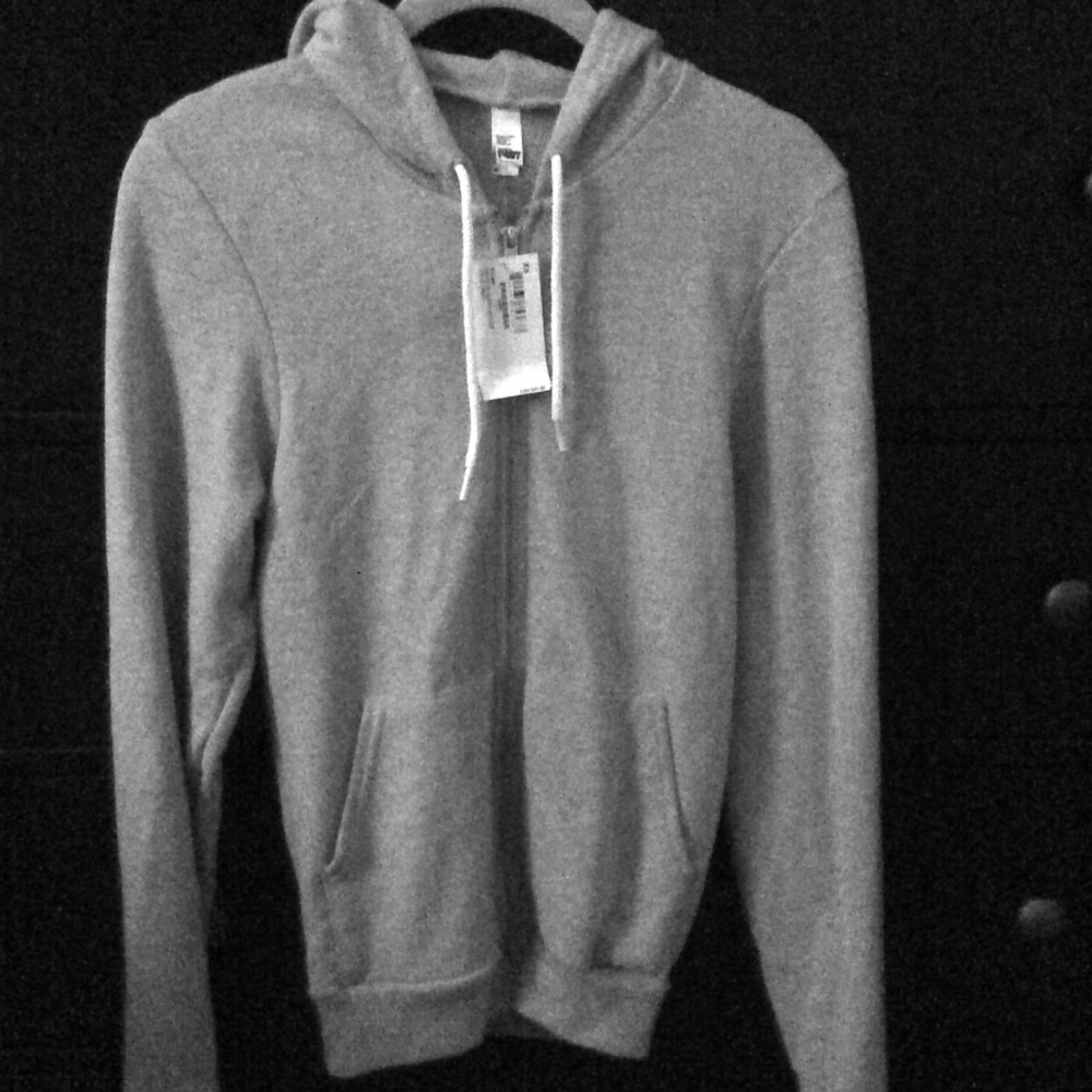 Light grey hoodie!