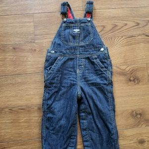OshKosh B'gosh Boys 24M Fleece-lined Overalls