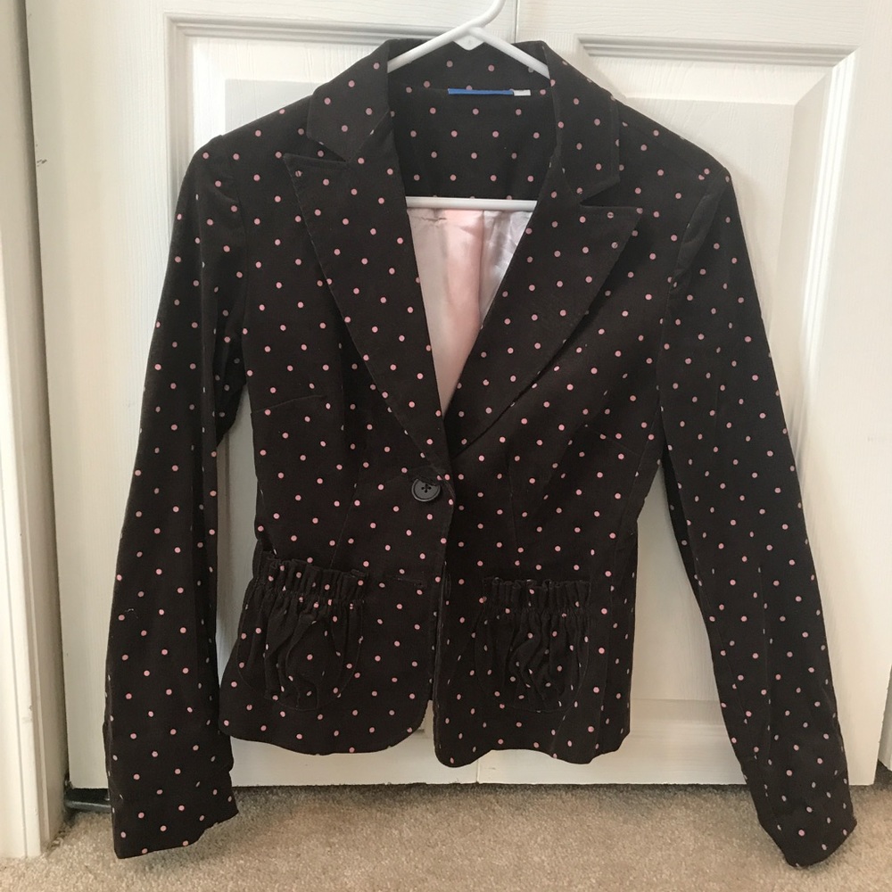 Polka dot Blazer