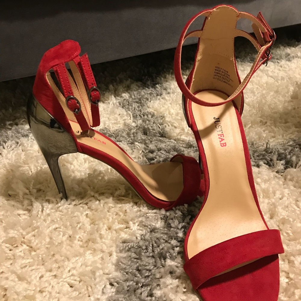 JustFab heels as 7.5
