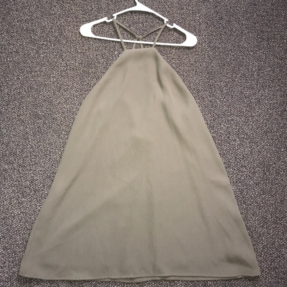 Tobi Olive Green Dress