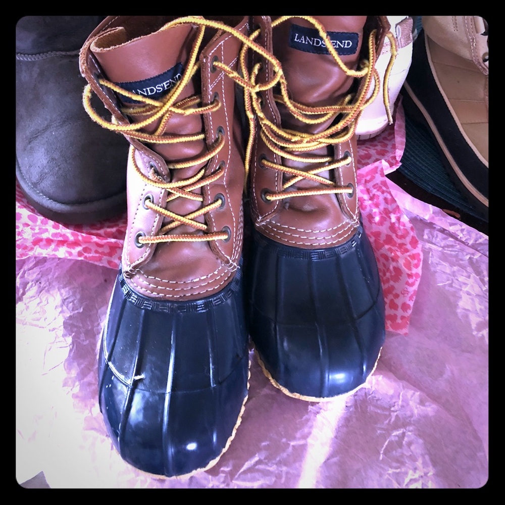 Lands’end water proof boots