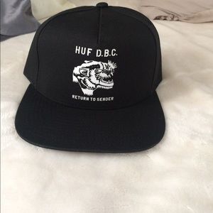 Huf Black SnapBack