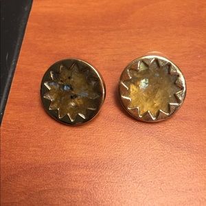 House of Harlow sunburst earrings