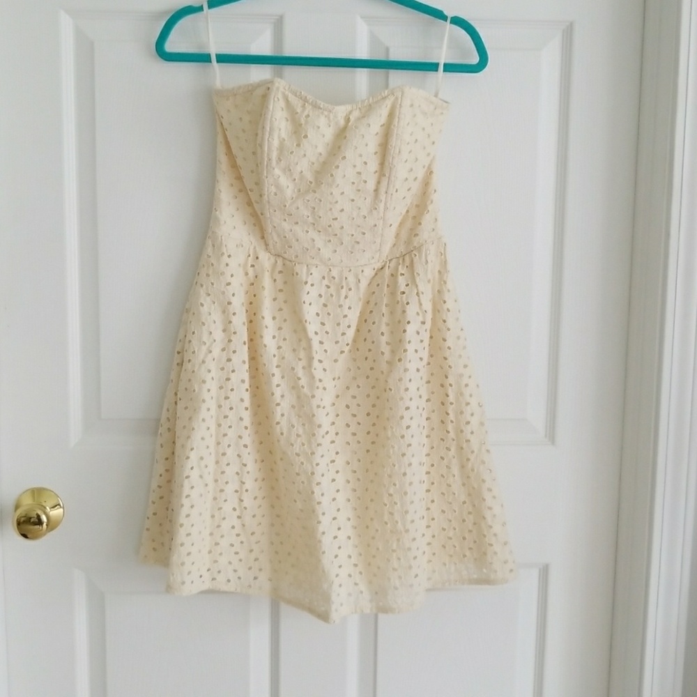 Cream color dress