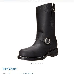 Chippewa steel toe engineer boot