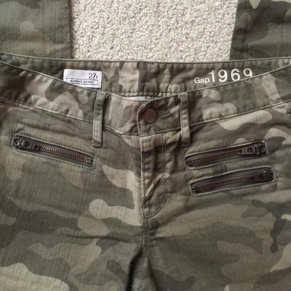 GAP Jeans - Gap 1969 Always Skinny Camo Jeans GAP Jeans - Gap 1969 Always Skinny Camo Jeans