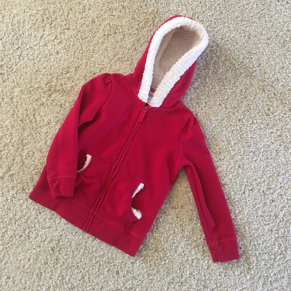 Red hoodie