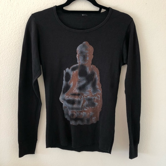 Vintage Tops - Vintage Buddha thermal
